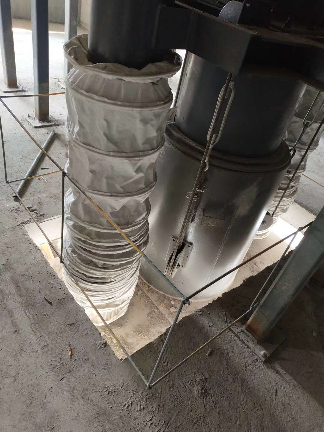 白色帆布軟連接